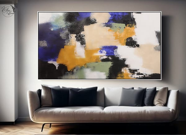 abstract art large painting