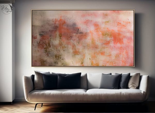 wall art painting textured