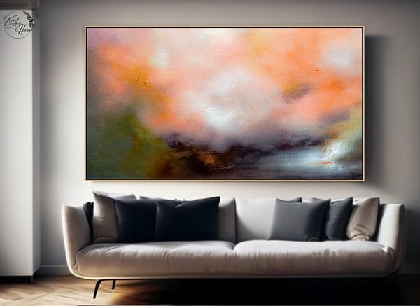 abstract wall art canvas