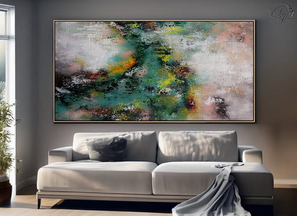 abstract painting wall art