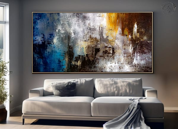 abstract painting wall art