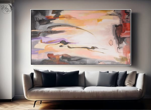 abstract decor wall art