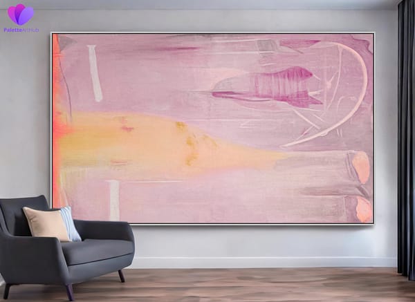 abstract painting oversized wall art