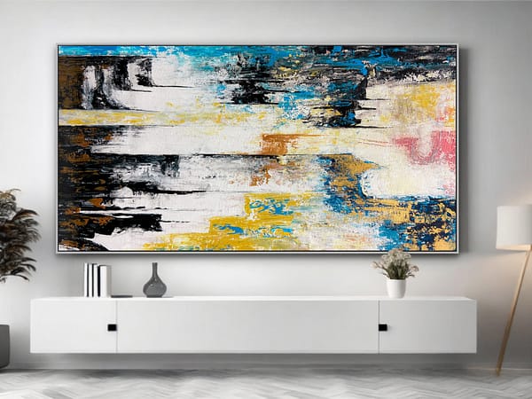 palette knife canvas art