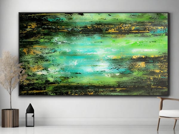 large abstract artwork