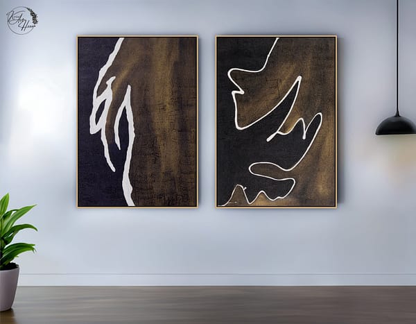 abstract painting wall art