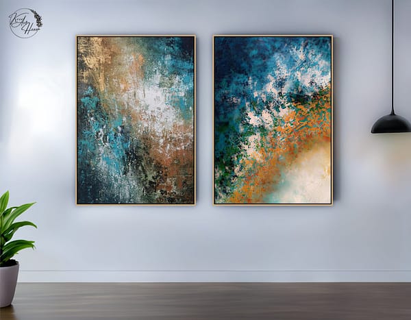 acrylic art on canvas