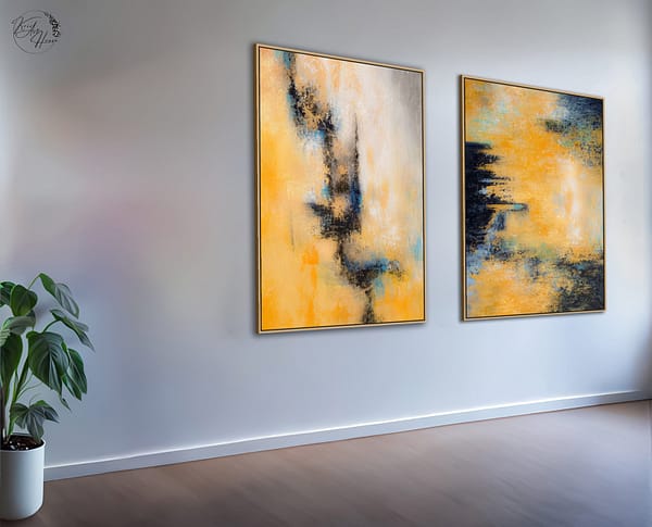 abstract oil painting