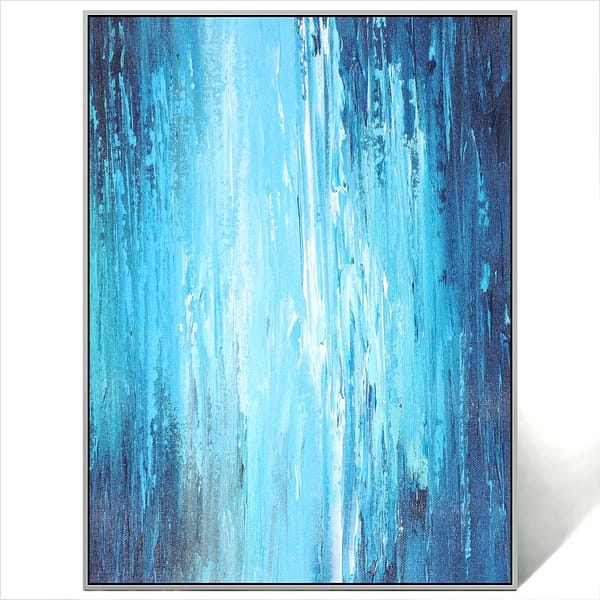 abstract ocean art painting