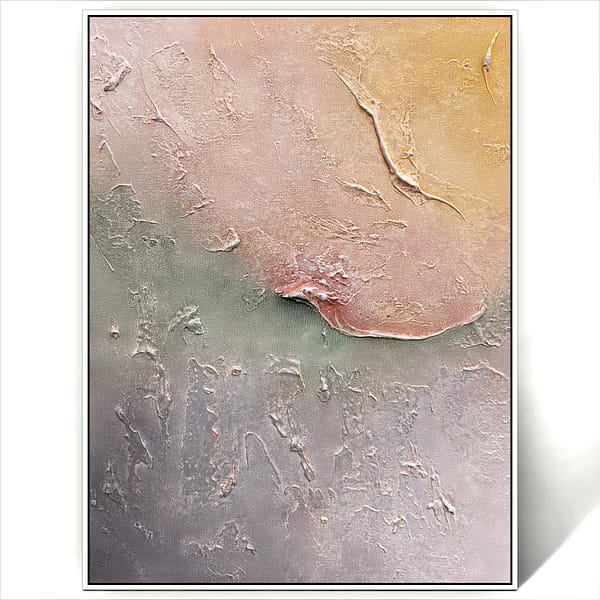 abstract textured wall art painting