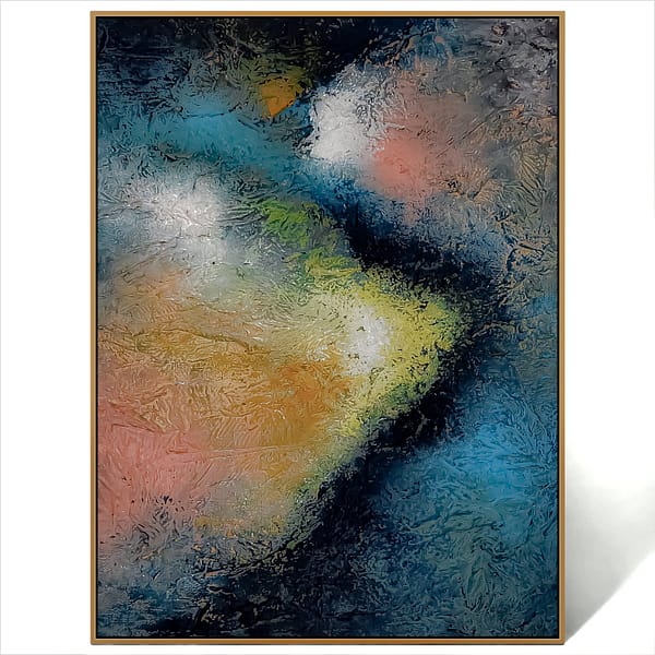 abstract mountain art