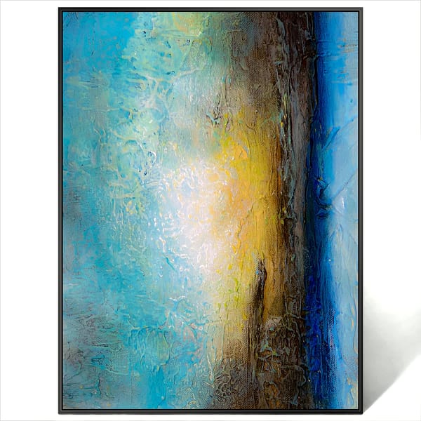 abstract landscape painting