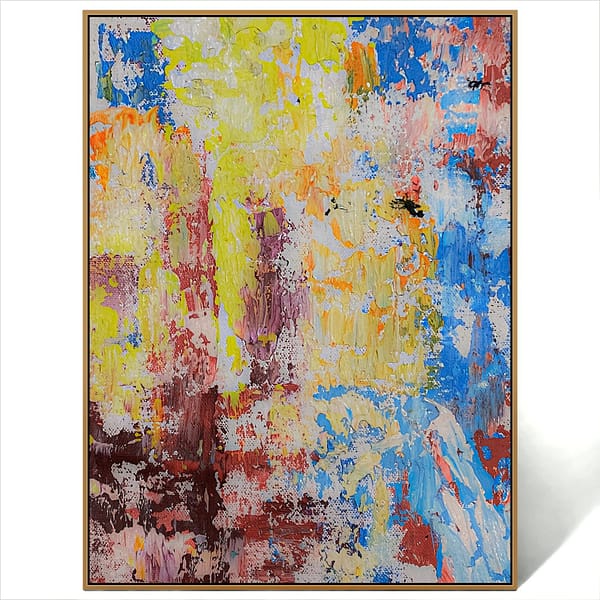 abstract textured painting