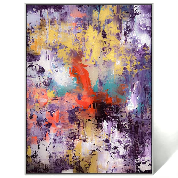 abstract textured painting