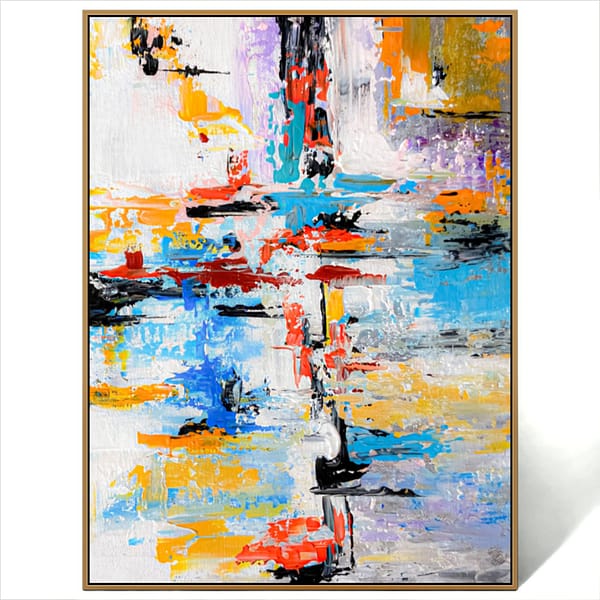 abstract oversized art canvas