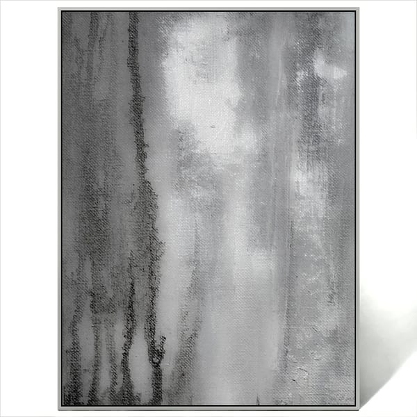 abstract grey art painting