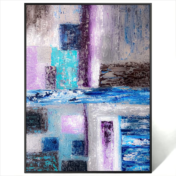 abstract art painting on canvas