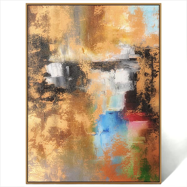 multicolor abstract painting