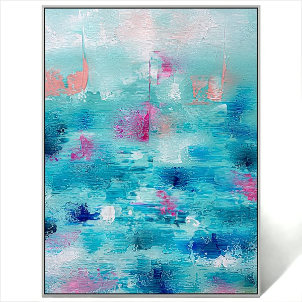 abstract seascape painting