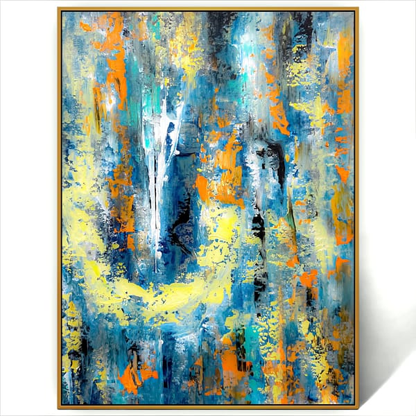 oversized abstract art painting