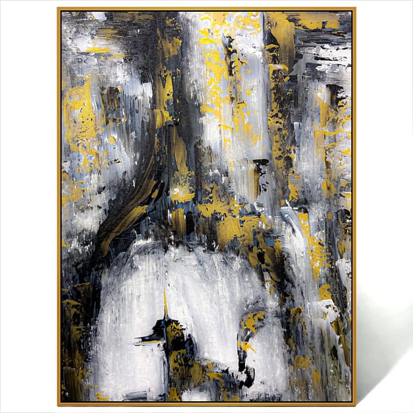 abstract large canvas painting