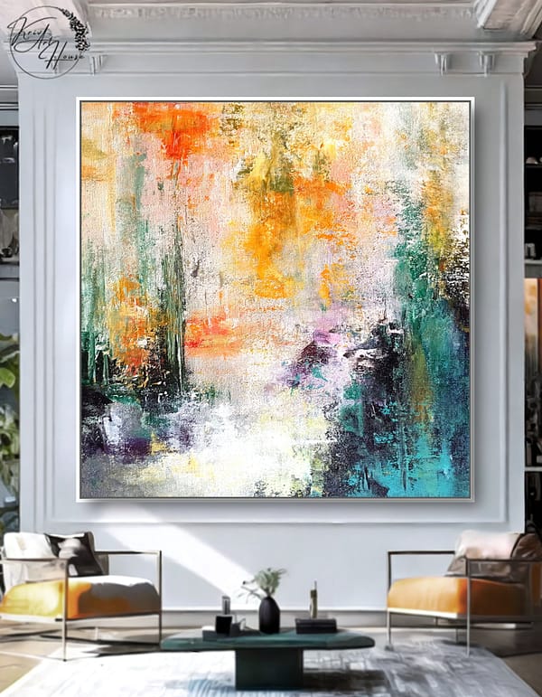 abstract modern painting