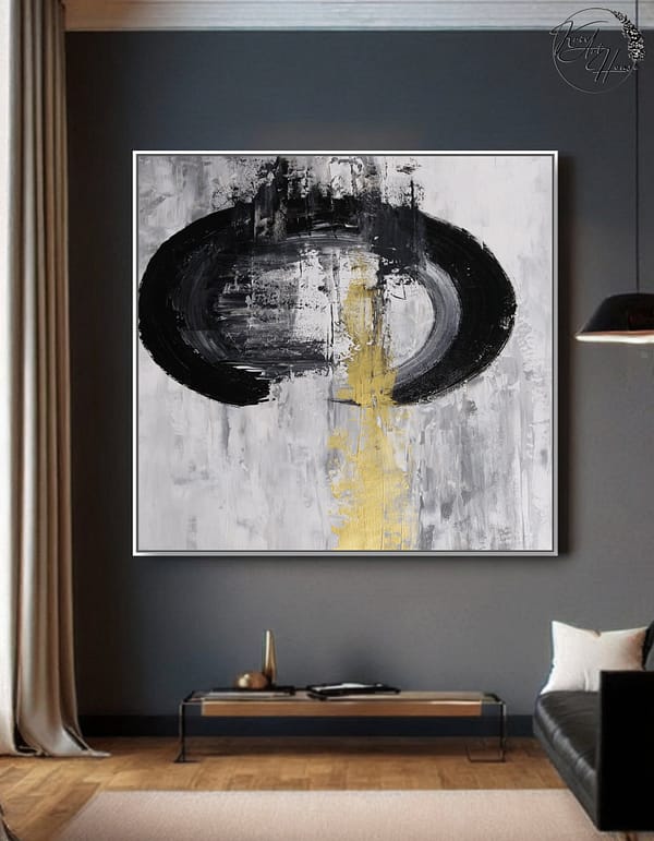 abstract wall art painting