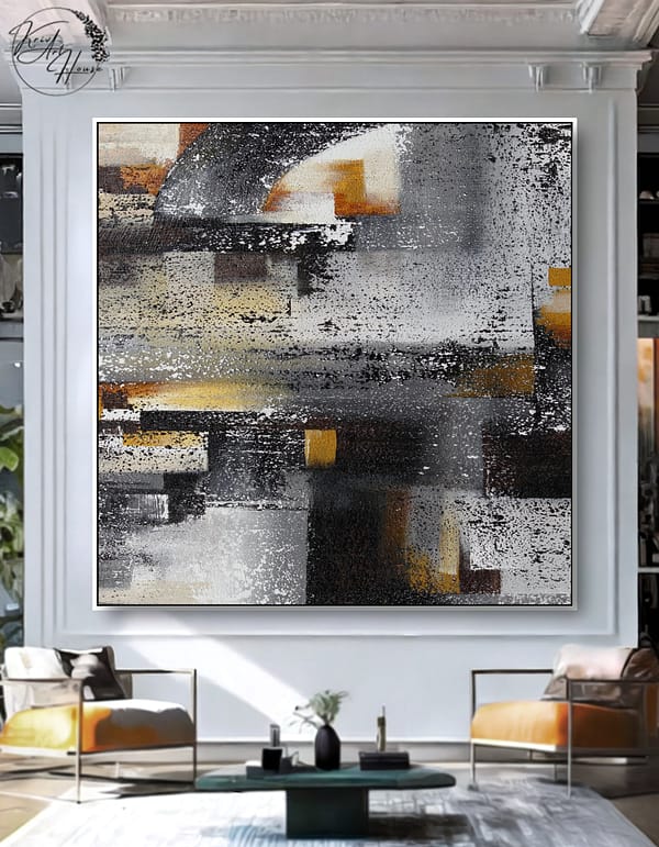 abstract canvas wall art