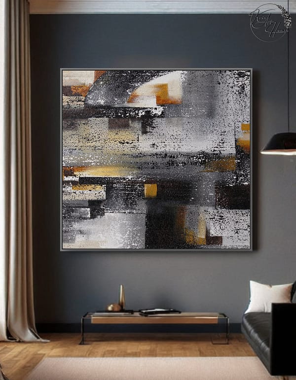 textured wall art painting