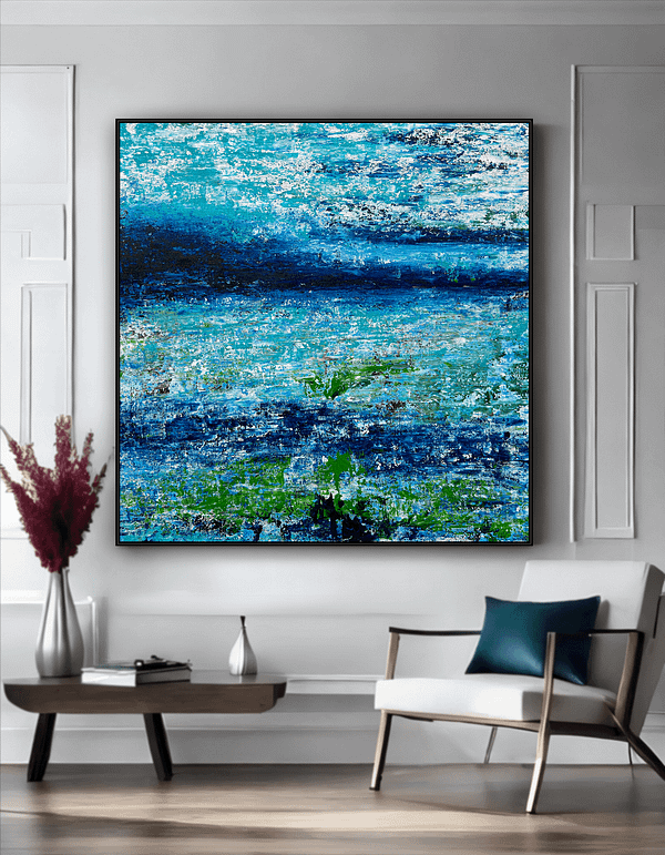 abstract painting oversized