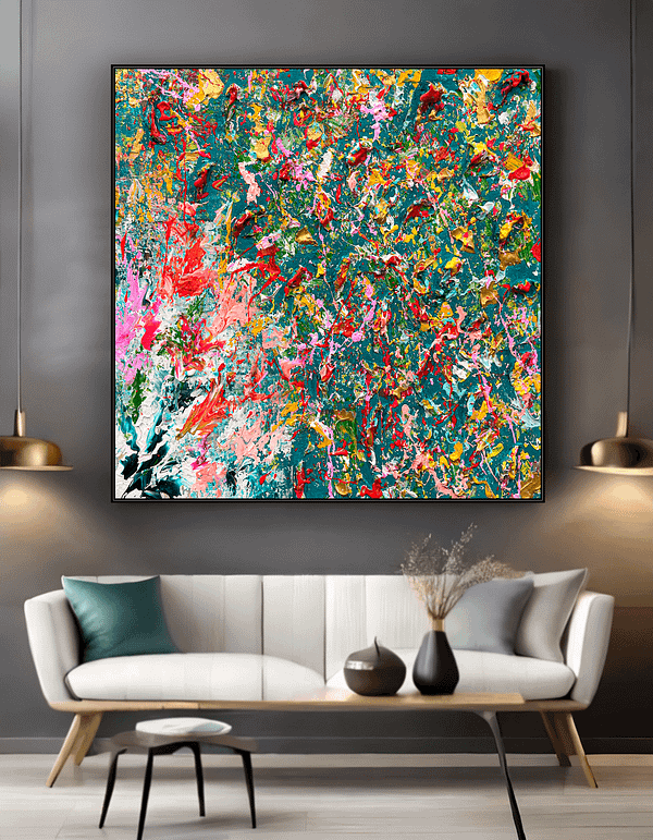 colorful abstract painting