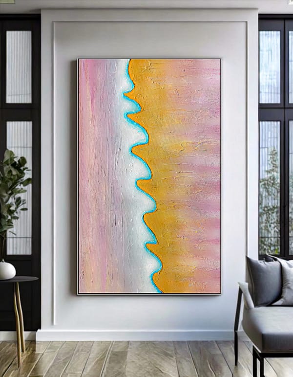 abstract modern art painting