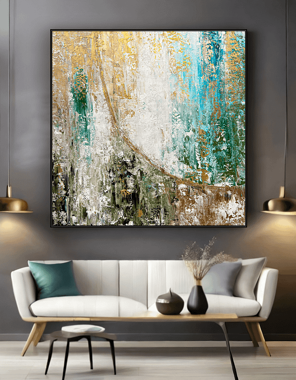 oversized canvas painting