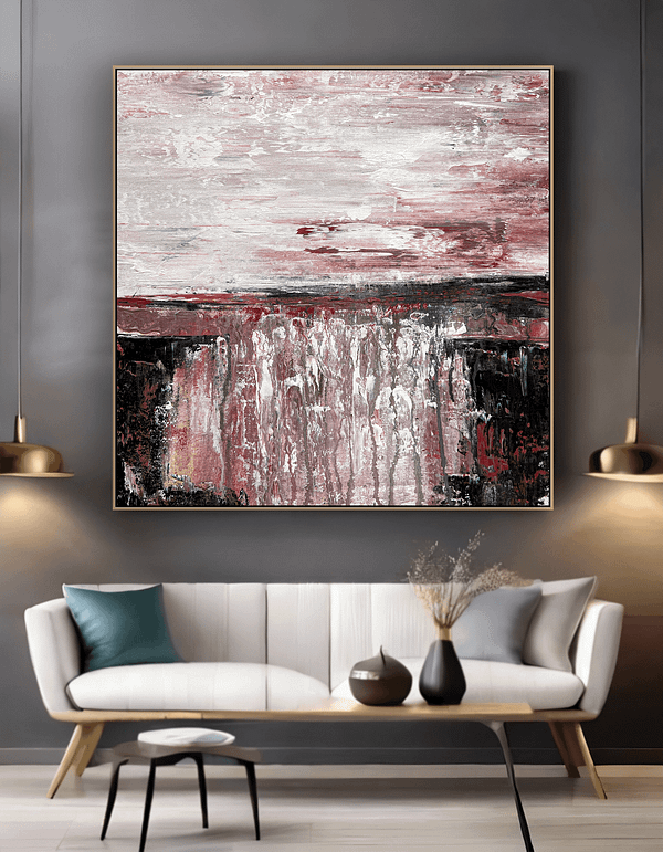 waterfall wall art canvas