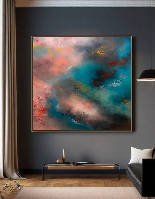 abstract decor wall art