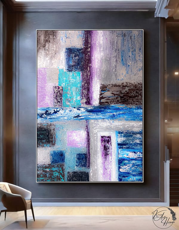 abstract canvas art original