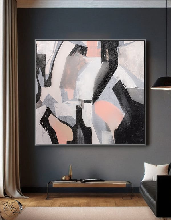 abstract painting wall art