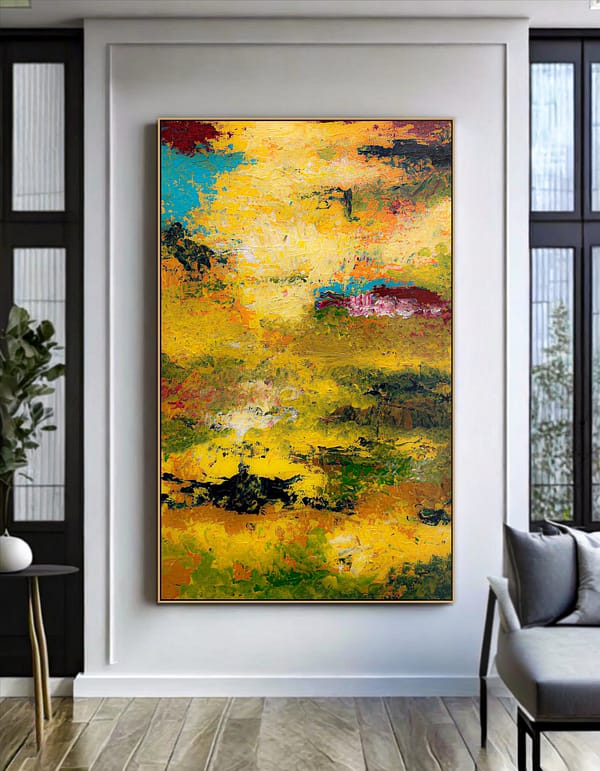 abstract wall art canvas