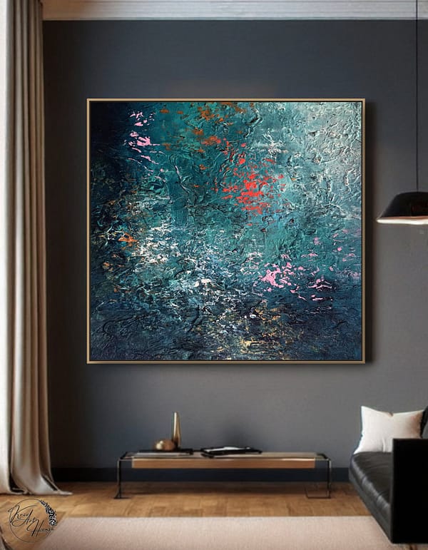 canvas abstract painting