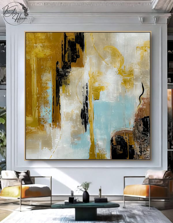 abstract painting oversized