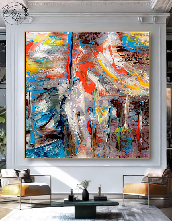 colorful art painting