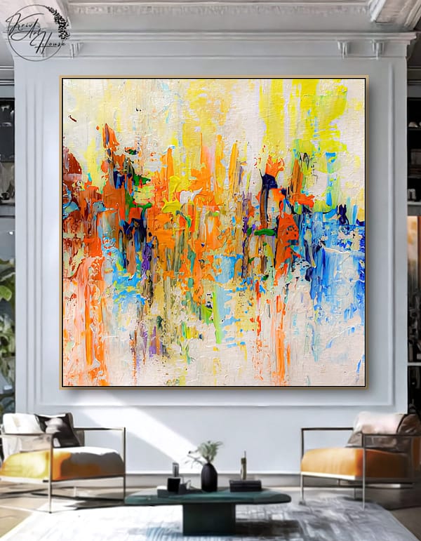 wall art abstract painting