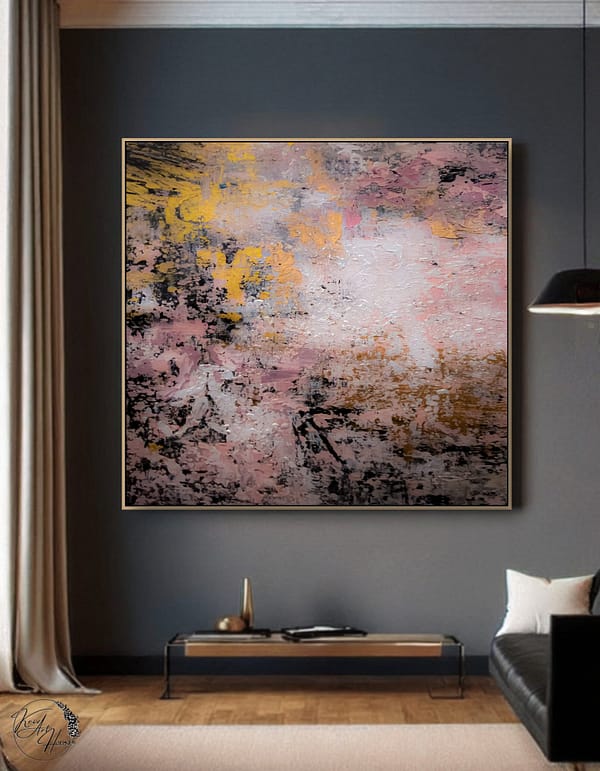 abstract textured art