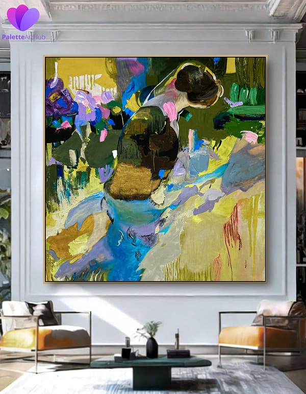 abstract painting oversized