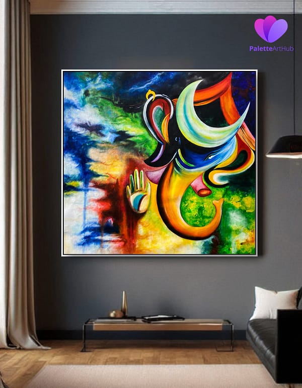 abstract canvas art