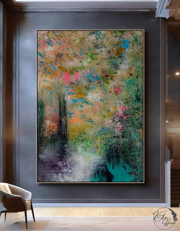 colorful abstract painting