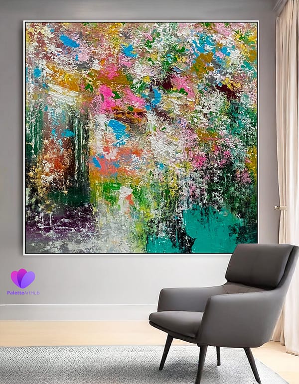 handmade painting abstract