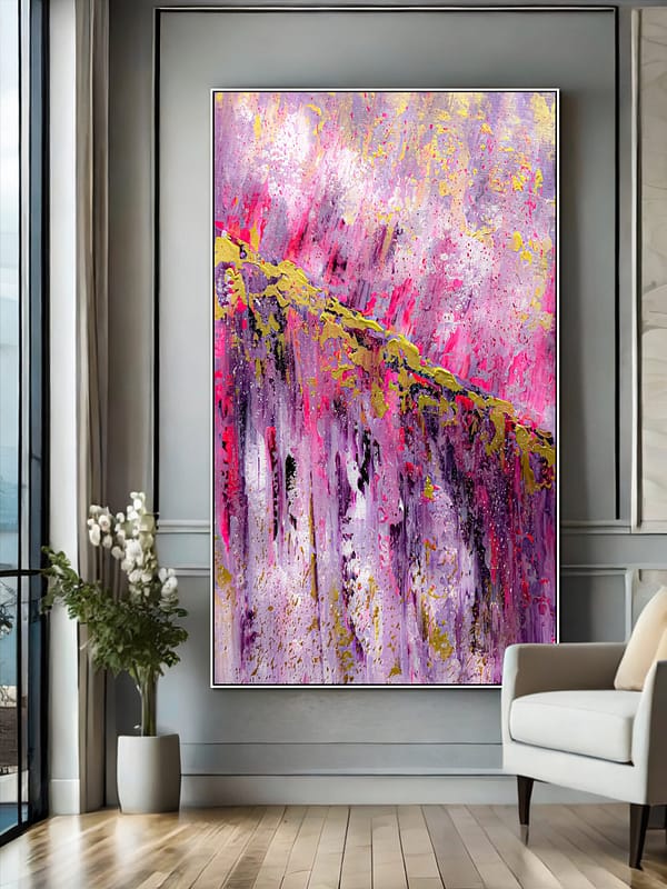 abstract textured painting