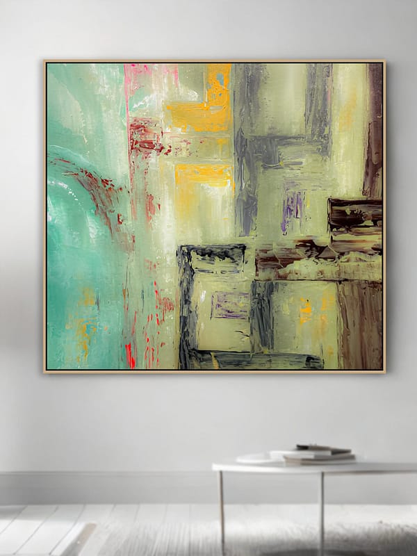 modern geometric wall art