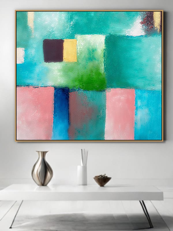 abstract painting wall art